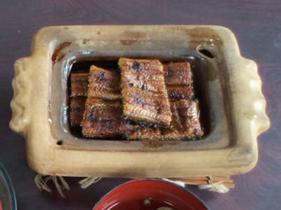 鰻定食:鰻拡大