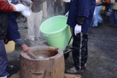 振る舞いの餅