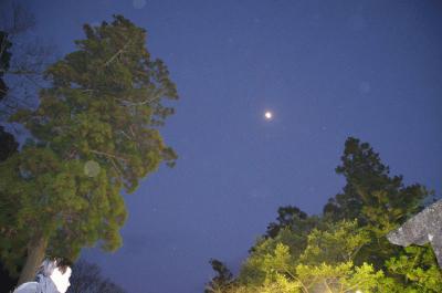 八天神社 お火焚きの夜